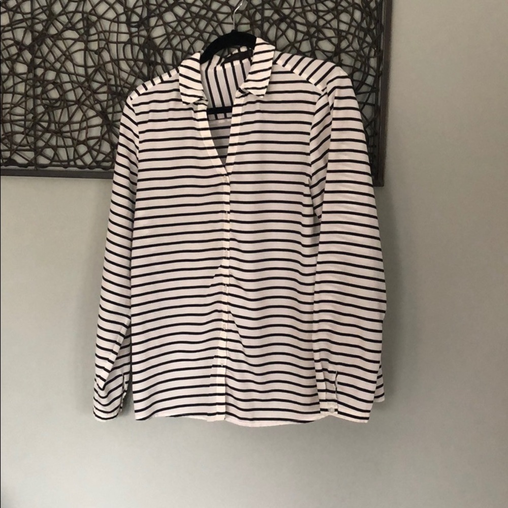 Long Sleeve Striped Shirt